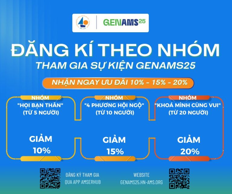 Đăng ký tham gia Genams: Càng Đông Càng Vui – Ưu Đãi Khi Đăng Ký Theo Nhóm